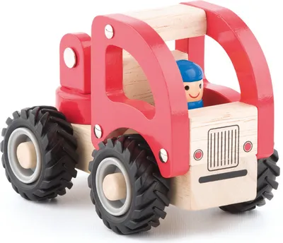 Produktbild von Kleines Holzauto Feuerwehr, Auto, Holzspielzeug von Woodyland