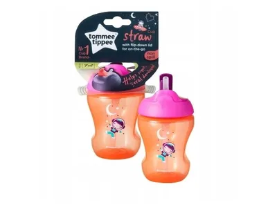 Obrázok produktu pre TOMMEETIPPEE Straw Cup netečúci hrnček so slamkou 230ml
