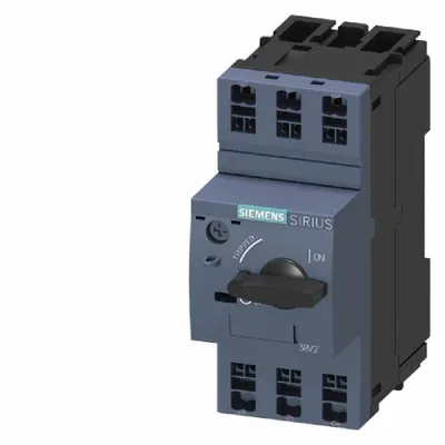 Produktbild von Siemens 3RV2011-1HA20 Leistungsschalter 1 St. Einstellbereich (Strom): 5.5 - 8 A Schaltspannung (max.): 690 V/AC (B x H x T) 45 x 106 x 97 mm, IP20