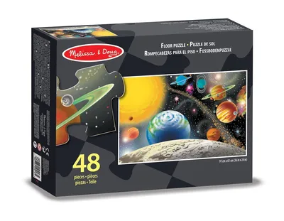 Produktbild von Melissa & Doug 10413 Sonnensystem Bodenpuzzle (48-teilig)