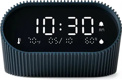Lexon LR155OB3 Digitalwecker Ray Clock Ozeanblau 1