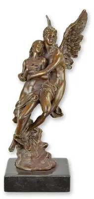 Productafbeelding van A Bronze Sculpture Of Cupid And Psyche