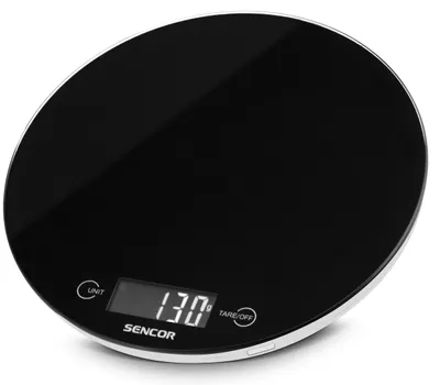 Obrázok produktu pre SENCOR SKS 5330 Váživosť: do 5 kg, 4 senzory na vyššiu presnosť váženia, automatické vypnutie, LCD displej, dotykové ovládanie, 2 x 3 V lítiová batéria CR2032
