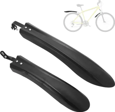 Produktbild von Bike Fenders Set, Fahrrad Reifen Schutzblech Vorn Und Hinten, Fahrrad Schutzblech, Schutzblech Für Rennrad Mountainbike, Schwarz