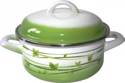 Obrázok produktu pre Nízky hrniec s pokrievkou tráva 24 cm 4,75 l METALAC