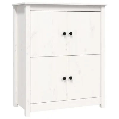 Obrázek produktu pro Příborník bílý 83 x 41,5 x 100 cm masivní borové dřevo