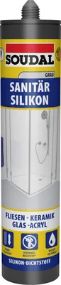 Produktbild von Soudal Sanitär-Silikon grau 300 ml