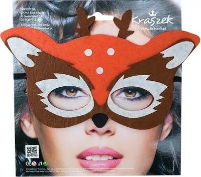 Produktbild von Filzmaske Bambi Hirsch Märchenkostüm
