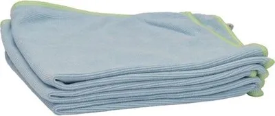 Produktbild von D&L Mikrofasertücher - Super Qualität, 3er Pack, Blau, 40x40 cm - Reinigungstücher für Haushalt & Professionelles Reinigung