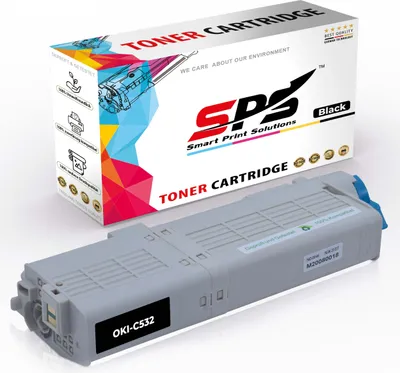 Produktbild von Kompatibel für OKI C532DN / 46490608 Toner Schwarz