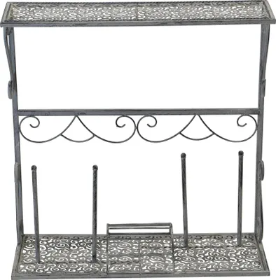 Produktbild von Stiefelständer - 60x23x60 cm - Stahl - Grauwäsche