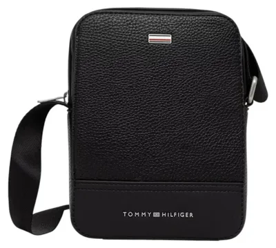 Produktbild von Tommy Hilfiger TH CENTRAL MINI REPORTER Herren Schultertasche Schwarz : Größe - UNICA Größe: UNICA