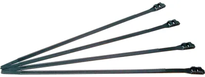 Produktbild von Kopp Kabelbinder schwarz 360x9 mm hohe Zugfestigkeit 15 Stück