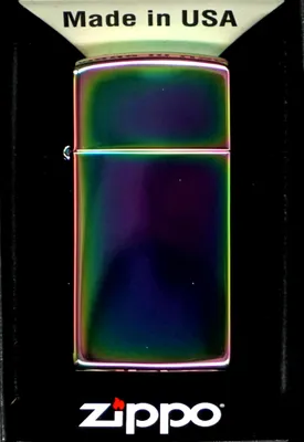 Produktbild von Zippo Slim Spectrum Winddicht leichter