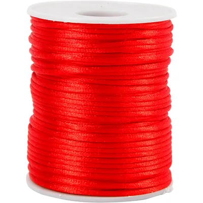 Produktbild von Creativ Company CC Satinschnur 2 mm Rot 50 m