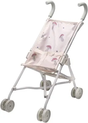 Produktbild von Skrallan Puppenbuggy Pilz - Spielzeug Kinderwagen für Puppen