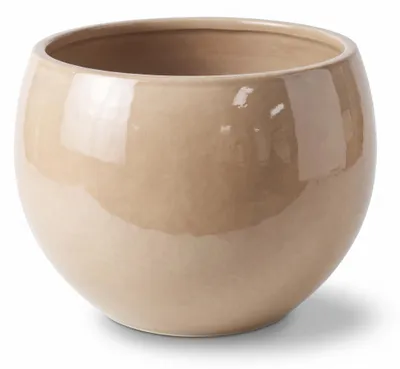 Zdjęcie produktu dla Duża donica ogrodowa XXL Provencelia MOZART, ceramiczna, mrozoodporna, Kość słoniowa, Ø70 x H52 cm