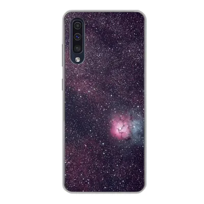 Produktbild von MuchoWow® Handyhülle Schutzhülle Hülle für Samsung Galaxy A50 Universum - Sterne - Rosa - Jungen - Mädchen - Kinder Silikon Softcase Handy Hülle - Mobiltelefonhülle