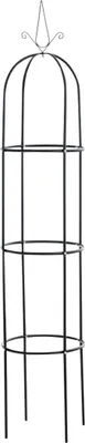 Produktbild von TPFGarden Rosensäule Roman schwarz