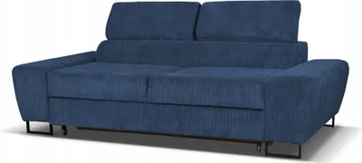 Produktbild von Family Meble Sofa Savio 2-sitzer Schlafsofa Cordsofa Freistehendes Loungesofa Bequemes Sofa zum Entspannen Für Wohnzimmer Wartezimmer (Anafi 15)