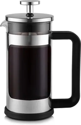 Immagine prodotto di Caffettiera e teiera 350 ml in acciaio inossidabile argento