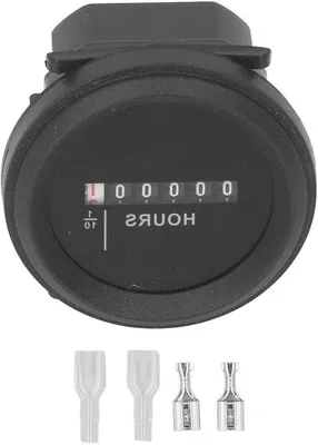 Productafbeelding van Mechanische Quartz Urenmeter voor Auto's, Maritieme en Industriële Toepassingen - Tot 99999 Uren Tijdsregistratie