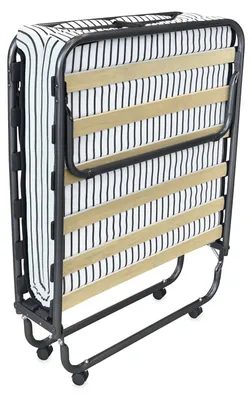 Immagine prodotto di Letto basso con materasso e ruote, dimensioni 80 x 190 cm