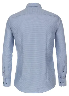 Produktbild von Venti - Modern Fit - Herren Langarm Hemd (134023600), Größe:41, Farbe:Blau (104)