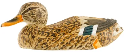Produktbild von Wildlife Garden DecoBird Stockente Weibchen handgeschnitzt
