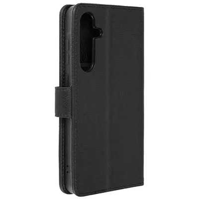 Immagine prodotto di Avizar, custodia in ecopelle con funzione di supporto per Samsung Galaxy A55 5G, nero