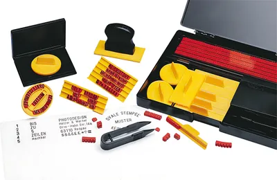 Immagine prodotto di Wedo 66416 Timbreria grande set completo 571 tipi in altezza carattere 4 e 5 mm(P)