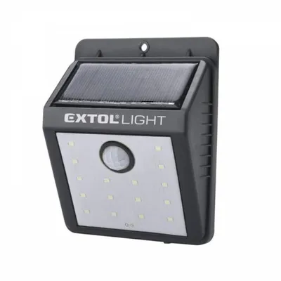 Obrázok produktu pre Extol Light (43130) s pohybovým čidlem 120lm solární nabíjení