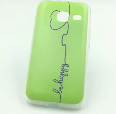 Produktbild von Handyhülle Schutzhülle für Samsung Galaxy J1 Mini Case Cover Bumper Etuis Silikon Grün