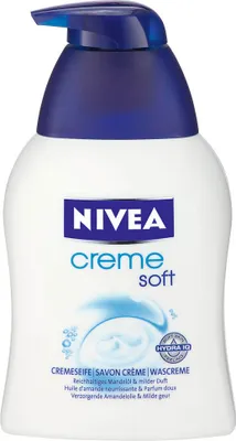 Zdjęcie produktu dla Nivea Kremowe mydło w płynie Delikatne mydło pielęgnacyjne bez alkoholu 250ml