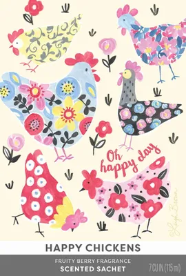 Produktbild von Willowbrook Fresh Scents -Duftsachet - Happy Chicken