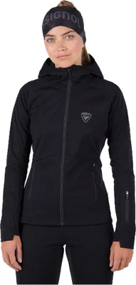 Produktbild von Rossignol Genetys Softshelljacke Schwarz S Frau Schwarz S