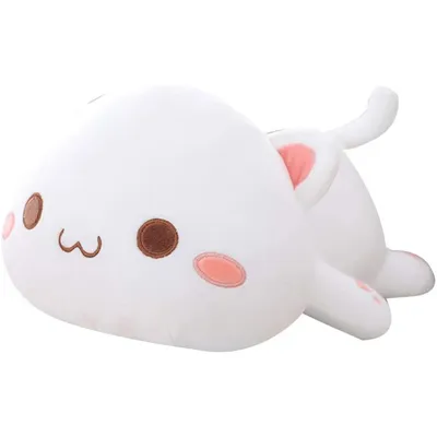 Plüschkatze 28 Cm - Kuscheltier Für Mädchen | Niedliches Katzen Plüschtier Mit Weichem Fell