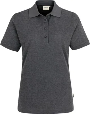 Produktbild von HAKRO Hakro Damen Poloshirt Performance #216 Gr. S anthrazit-meliert