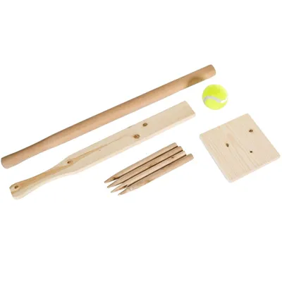 Image de OUTDOOR PLAY Set de jeu de balle Softball en bois