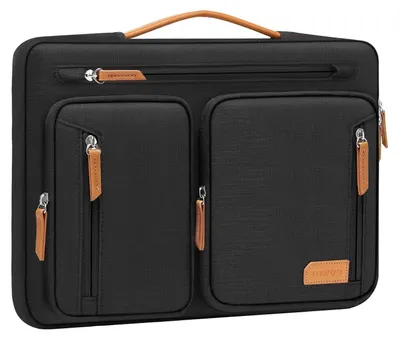Image de Solidchoice - Étui de protection 360° pour ordinateurs portables de 15 pouces