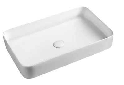 Zdjęcie produktu dla Umywalki Sapho - Umywalka nablatowa 655x405 mm, bez przelewu, biała WH051