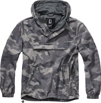 Produktbild von Brandit Sommer Windbreaker grey camo, 5XL