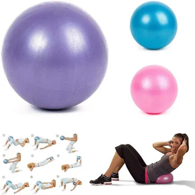 Produktbild von Rutschfester & Superleichter Soft Pilates Ball - Gymnastikball Klein