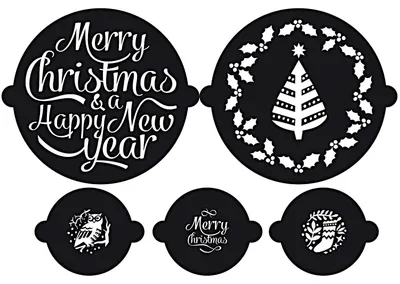 Produktbild von Schablone Cupcake Christmas