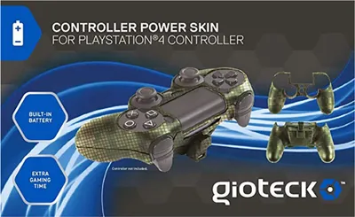Produktbild von Gioteck CSPPS4-13-MU, PlayStation 4, Gaming-Controllergehäuse, Grün, 1 Stück(e)