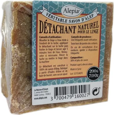 Zdjęcie produktu dla Mydło kosmetyczne Alepia odplamiające 190 g