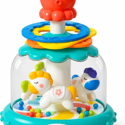 Productafbeelding van CHIPOLINO draaimolen met ringen, octopusmodel