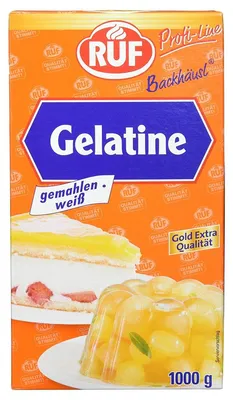 Image de RUF 216851003 RUF Gelatine gemahlen weiß  1,0 kg, 1 St.