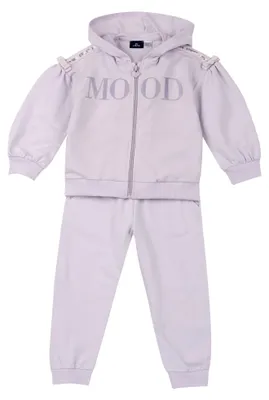 Immagine prodotto di Completo da allenamento Chicco per bambine, composto da felpa e pantaloni