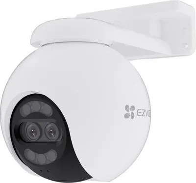 Produktbild von EZVIZ H80x Dual 4K, IP-Sicherheitskamera, Innen & Außen, Verkabelt & Kabellos, Decke/Wand, Weiß, Sphärisch